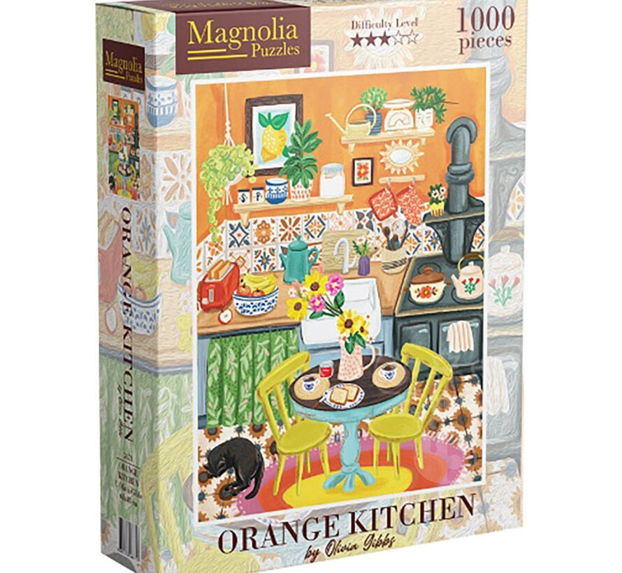 Magnolia Orange Kitchen Puzzle 1000pcs