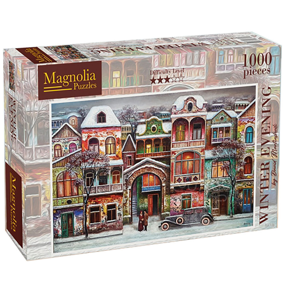 Magnolia Winter Evening Puzzle 1000pcs Puzzles Canada