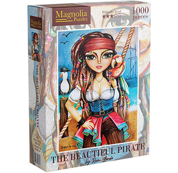 Magnolia Puzzles Magnolia The Beautiful Pirate Puzzle 1000pcs