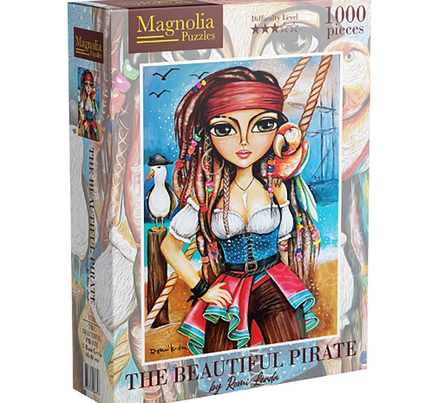 Magnolia The Beautiful Pirate Puzzle 1000pcs