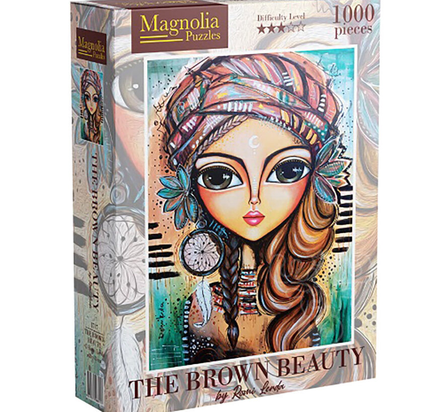 Magnolia The Brown Beauty Puzzle 1000pcs