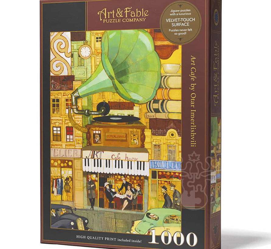 Art & Fable Art Cafe Puzzle 1000pcs