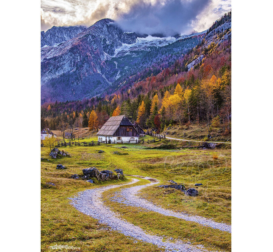 Enjoy Cottage in the Mountains Puzzle 1000pcs