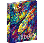 ENJOY Puzzle Enjoy Rainbow Snake Puzzle 1000pcs