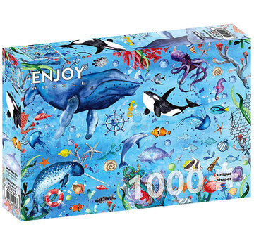 ENJOY Puzzle Enjoy Deep Blue Sea Puzzle 1000pcs