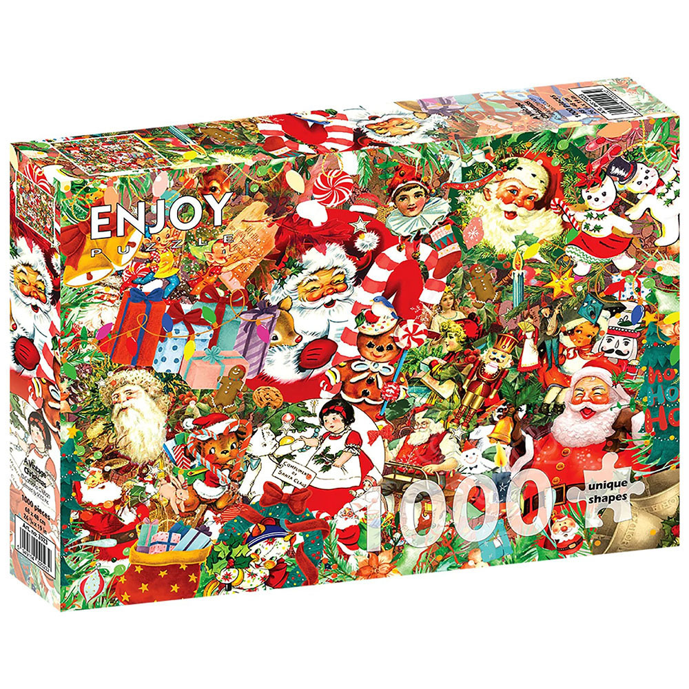 Enjoy A Vintage Christmas Puzzle 1000pcs Puzzles Canada