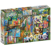 ENJOY Puzzle Enjoy Woodland Collage Puzzle 1000pcs