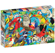 ENJOY Puzzle Enjoy Feathered Frenzy Puzzle 1000pcs
