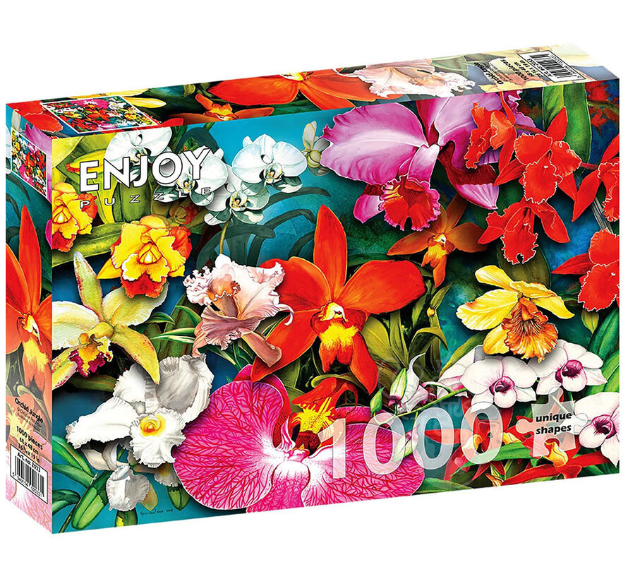 Enjoy Orchid Jungle Puzzle 1000pcs