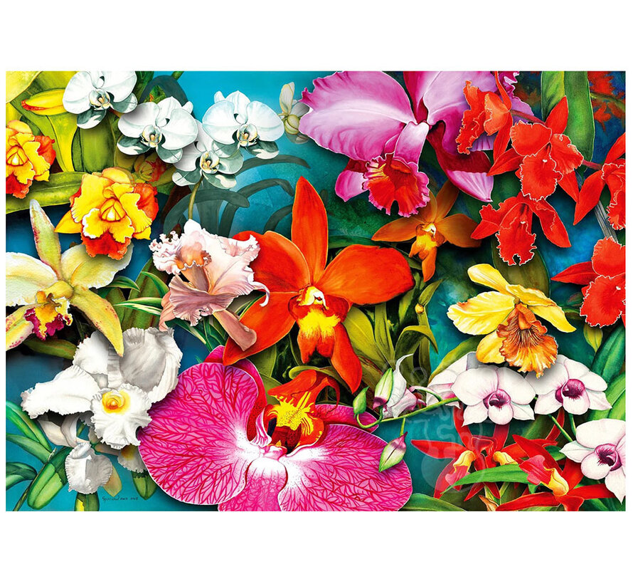 Enjoy Orchid Jungle Puzzle 1000pcs