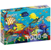 ENJOY Puzzle Enjoy Underwater Rainbow Puzzle 1000pcs