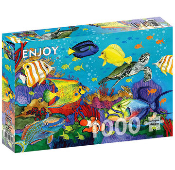 ENJOY Puzzle Enjoy Underwater Rainbow Puzzle 1000pcs