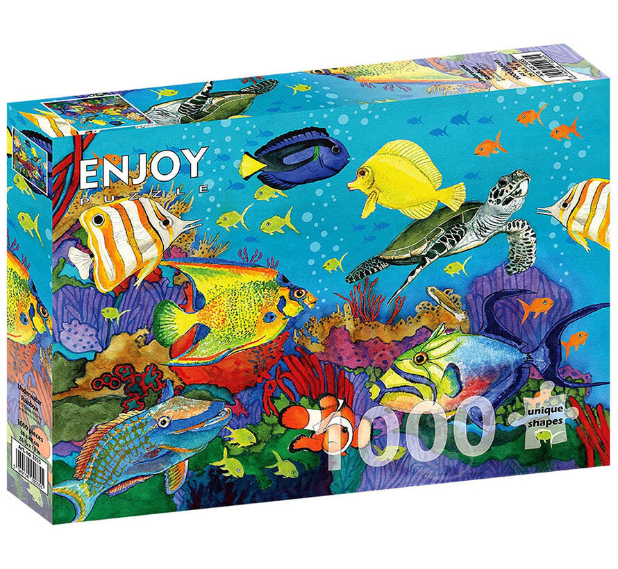 Enjoy Underwater Rainbow Puzzle 1000pcs