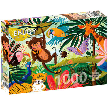 ENJOY Puzzle Enjoy In the Jungle Puzzle 1000pcs