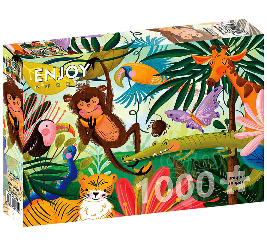 Enjoy In the Jungle Puzzle 1000pcs