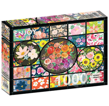ENJOY Puzzle Enjoy Lacy's Flower Garden Puzzle 1000pcs