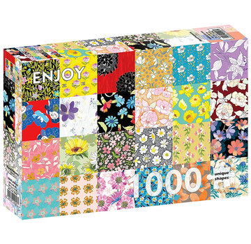 ENJOY Puzzle Enjoy Floral Patterns Puzzle 1000pcs