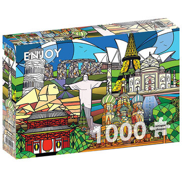 ENJOY Puzzle Enjoy World Landmarks Puzzle 1000pcs