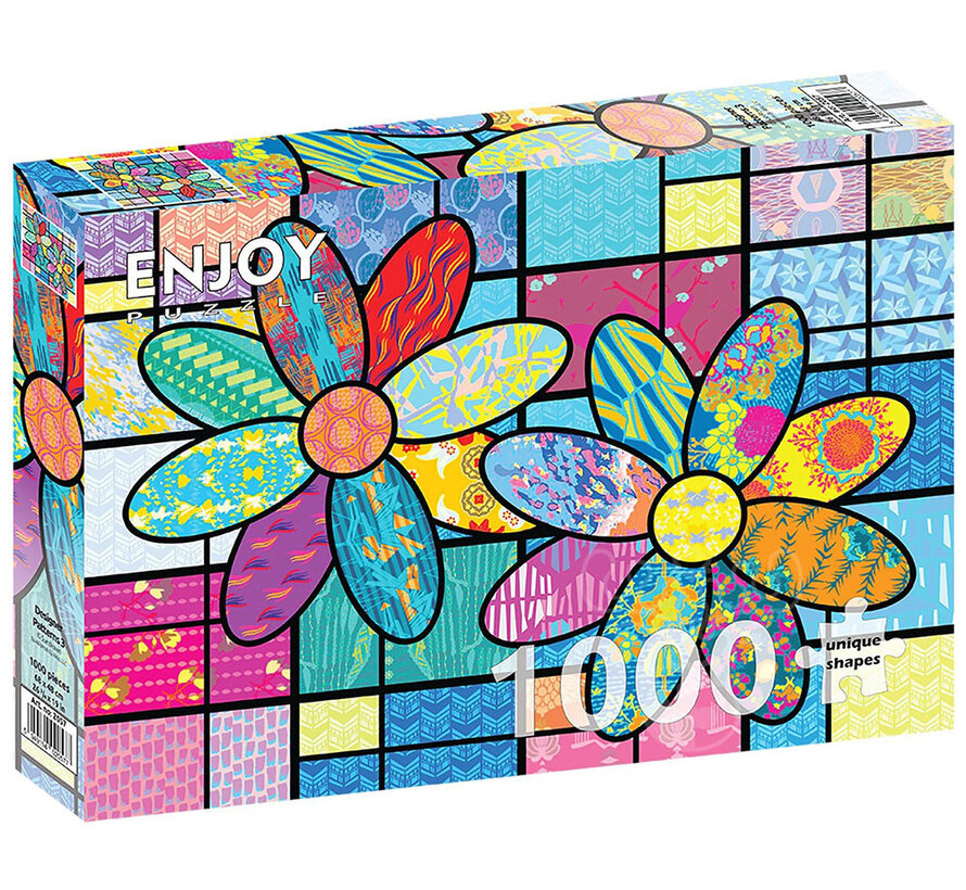 Enjoy Designer Patterns 3 Puzzle 1000pcs