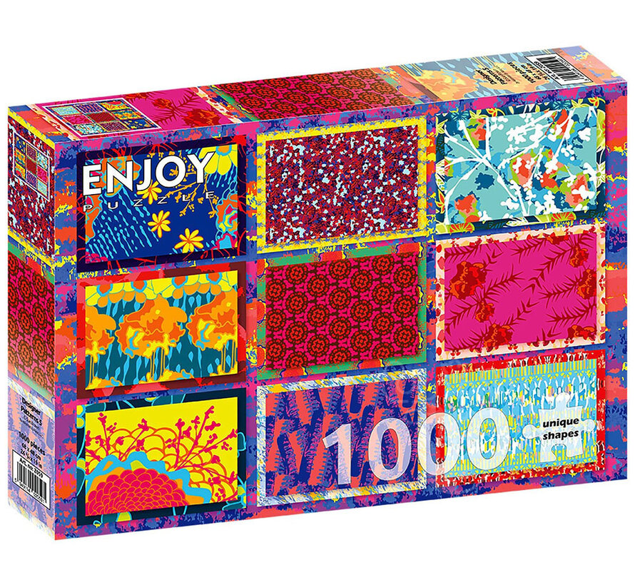 Enjoy Designer Patterns 5 Puzzle 1000pcs