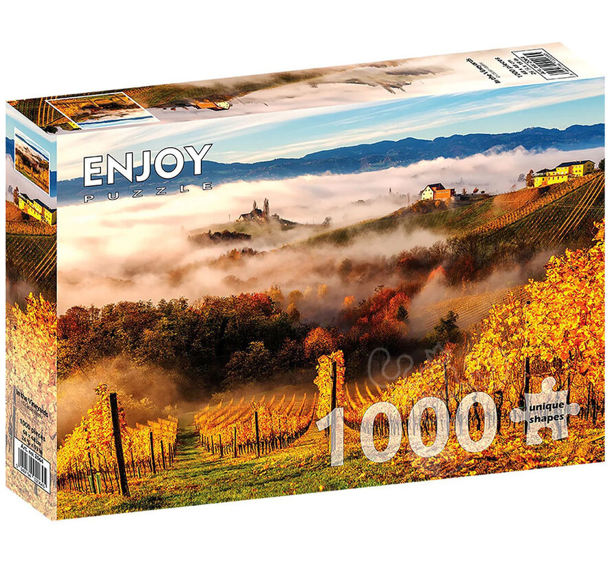 Enjoy In the Vineyards Puzzle 1000pcs