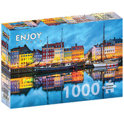 ENJOY Puzzle Enjoy Copenhagen Old Harbor Puzzle 1000pcs