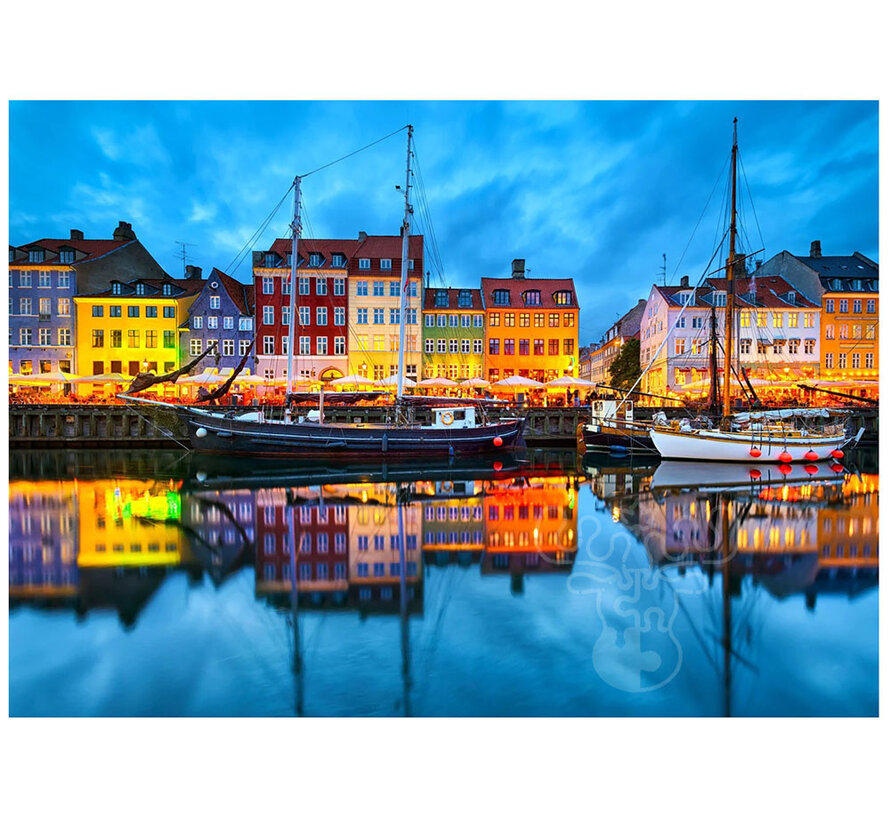 Enjoy Copenhagen Old Harbor Puzzle 1000pcs