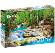 ENJOY Puzzle Enjoy Turquoise Waterfall, Thailand Puzzle 1000pcs