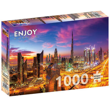 ENJOY Puzzle Enjoy Morning Over Dubai Downtown Puzzle 1000pcs