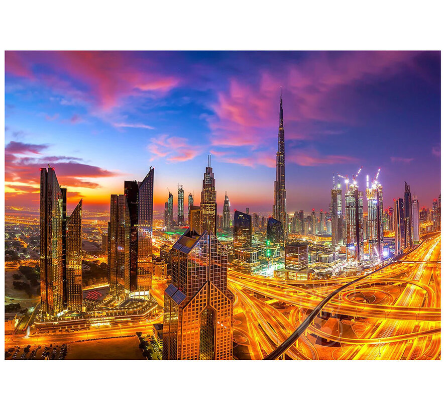 Enjoy Morning Over Dubai Downtown Puzzle 1000pcs