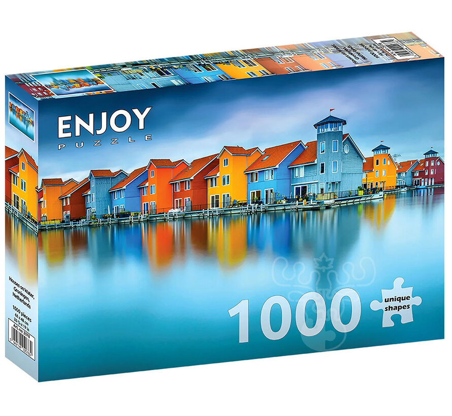 Enjoy Houses on Water, Groningen, Netherlands Puzzle 1000pcs