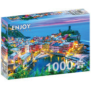 ENJOY Puzzle Enjoy Vernazza at Dusk, Cinque Terre, Italy Puzzle 1000pcs
