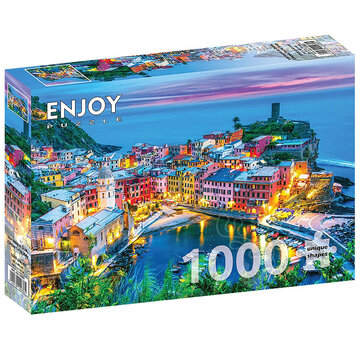 ENJOY Puzzle Enjoy Vernazza at Dusk, Cinque Terre, Italy Puzzle 1000pcs