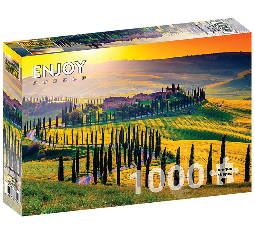 Enjoy Tuscany Sunset Puzzle 1000pcs