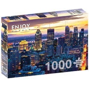 ENJOY Puzzle Enjoy Montreal Skyline by Night, Canada Puzzle 1000pcs