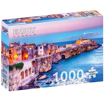 ENJOY Puzzle Enjoy Vieste on the Rocks, Italy Puzzle 1000pcs