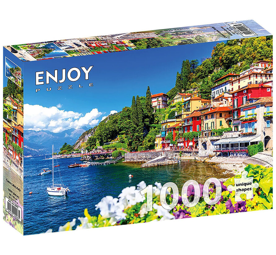 Enjoy Como Lake, Italy Puzzle 1000pcs