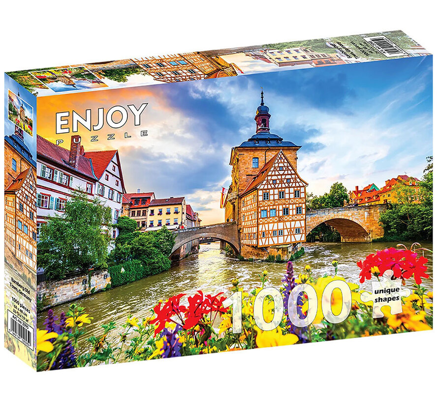 Enjoy Bamberg Old Town, Germany Puzzle 1000pcs