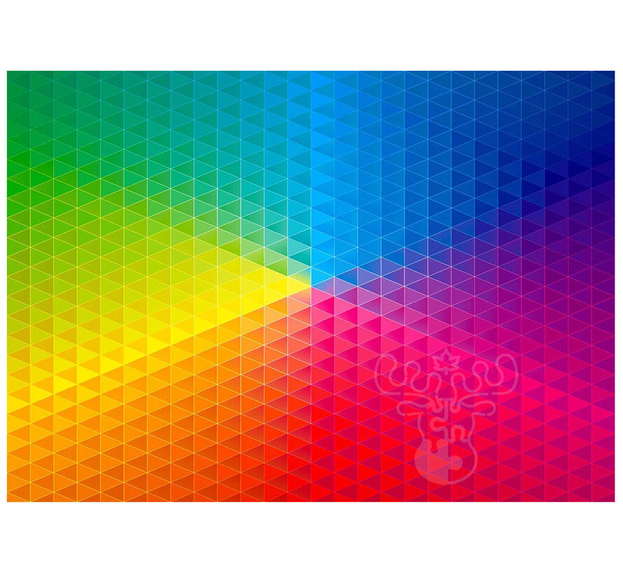 Enjoy Kaleidoscopic Rainbow Puzzle 1000pcs