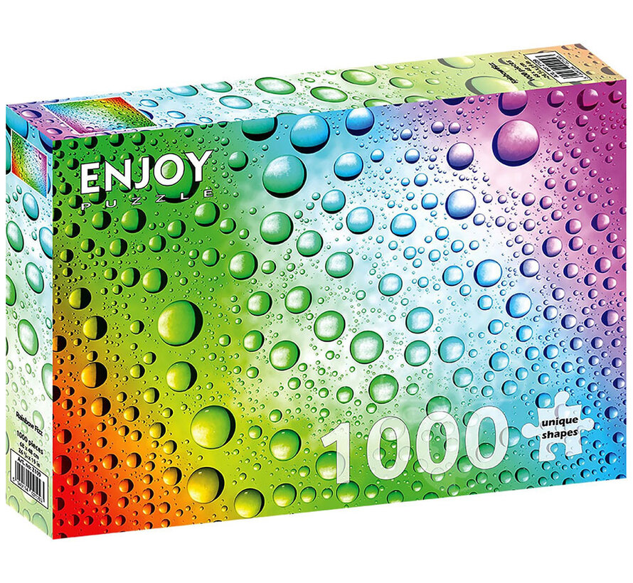 Enjoy Rainbow Fizz Puzzle 1000pcs