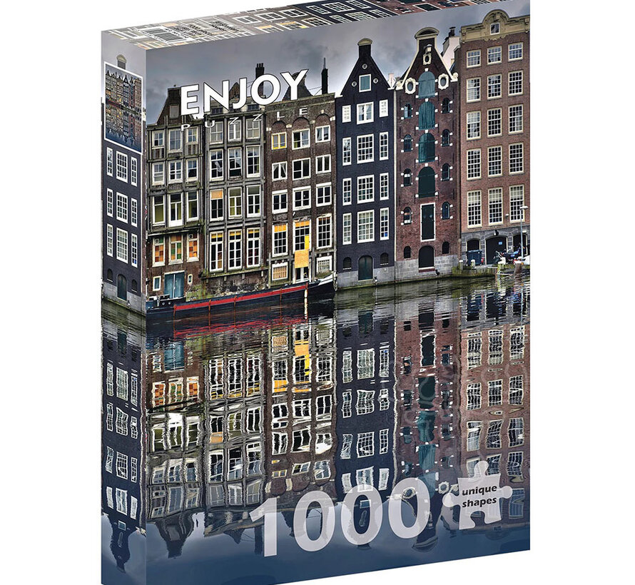 Enjoy Amsterdam Houses Puzzle 1000pcs