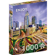 ENJOY Puzzle Enjoy Nishi-Shinjuku District, Tokyo Puzzle 1000pcs