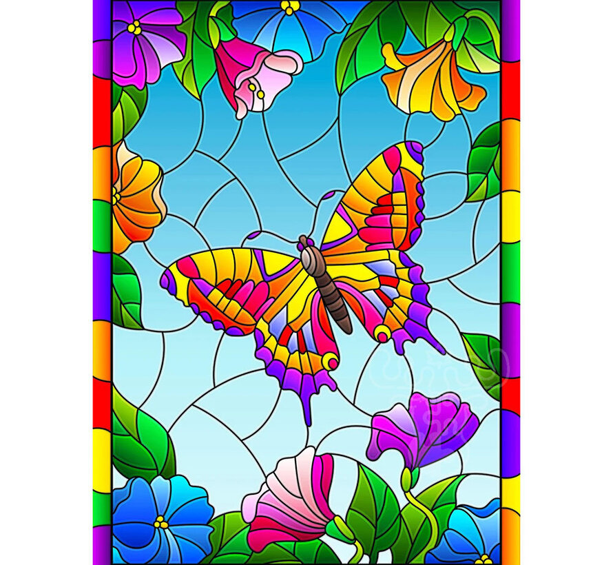 Enjoy Crystal Butterfly Puzzle 1000pcs