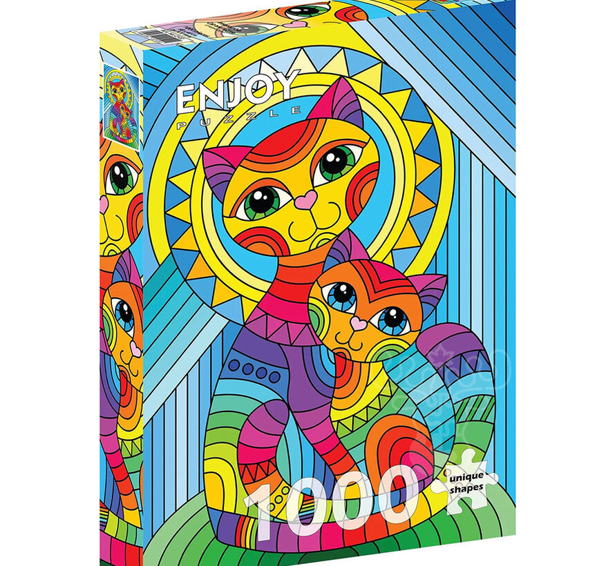Enjoy Inseparable Cat and Kitten Puzzle 1000pcs