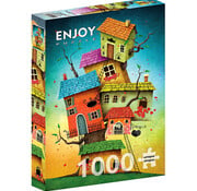 ENJOY Puzzle Enjoy Fairy Tale Houses Puzzle 1000pcs
