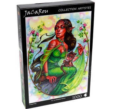 JaCaRou Puzzles FINAL SALE JaCaRou Dragonling Puzzle 1000pcs