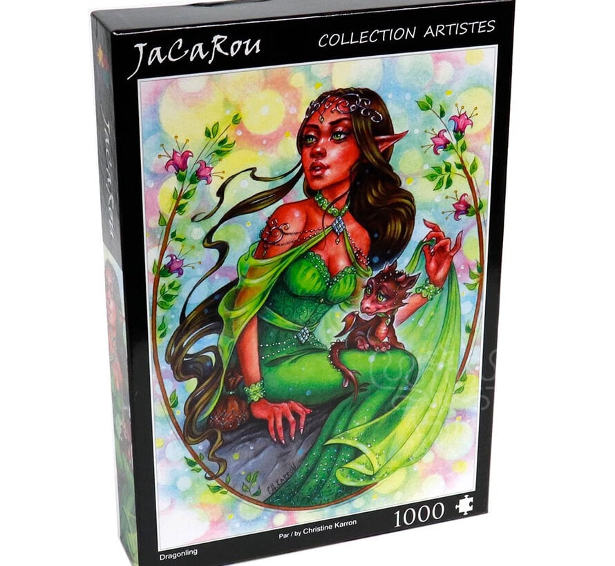 FINAL SALE JaCaRou Dragonling Puzzle 1000pcs