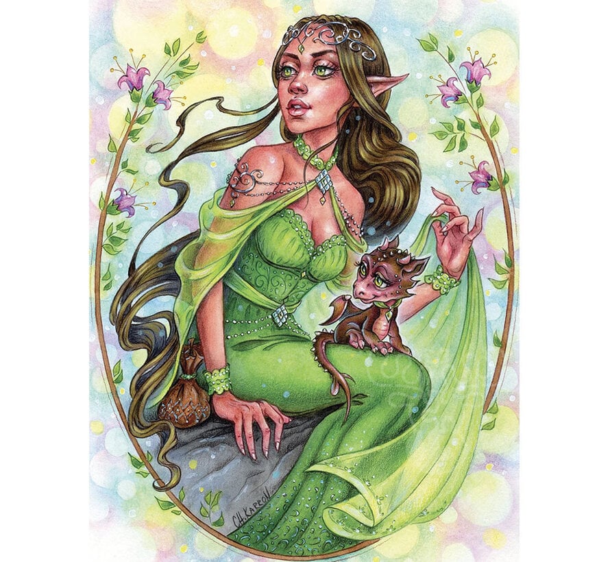 FINAL SALE JaCaRou Dragonling Puzzle 1000pcs