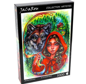 JaCaRou Puzzles FINAL SALE JaCaRou Little Red Riding Hood Puzzle 1000pcs