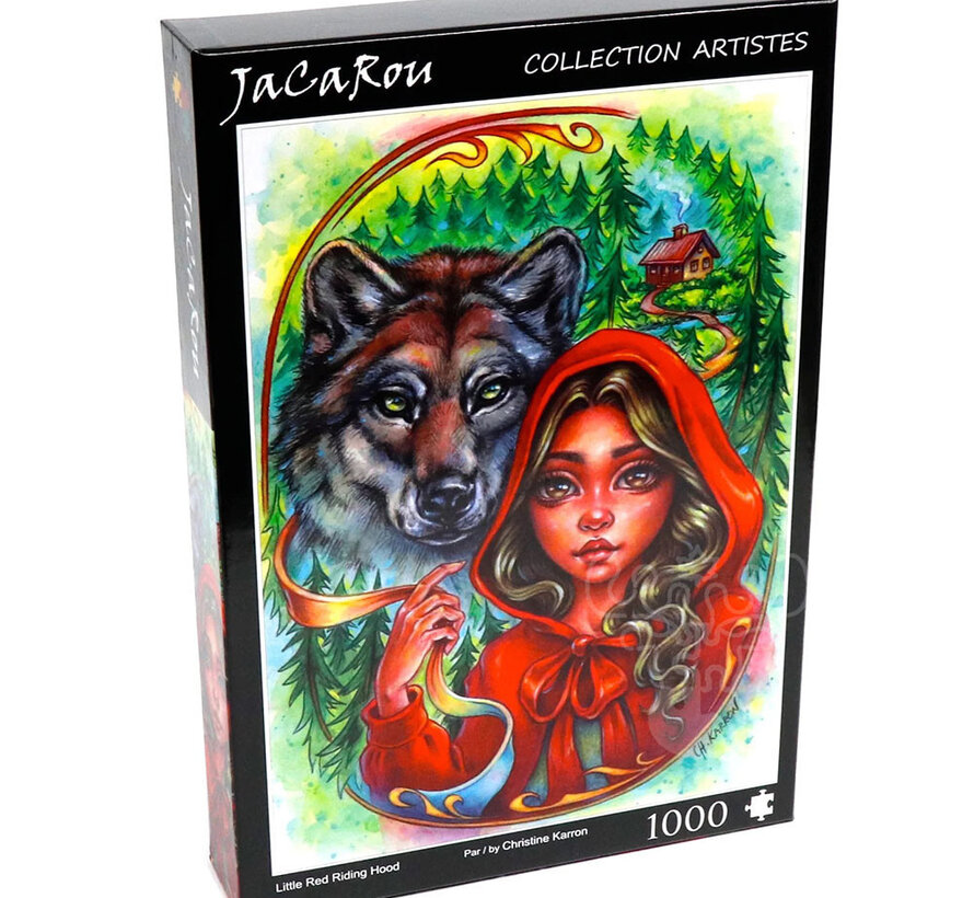 JaCaRou Little Red Riding Hood Puzzle 1000pcs
